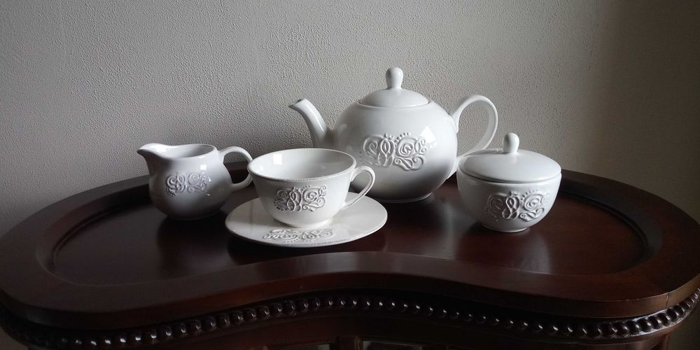 serwis do kawy/herbaty | porcelana