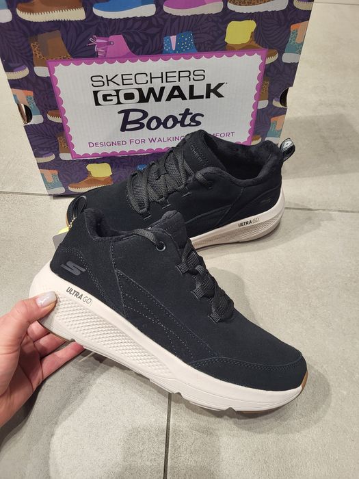 Кросівки жіночі на утепленні Skechers144521 BKW