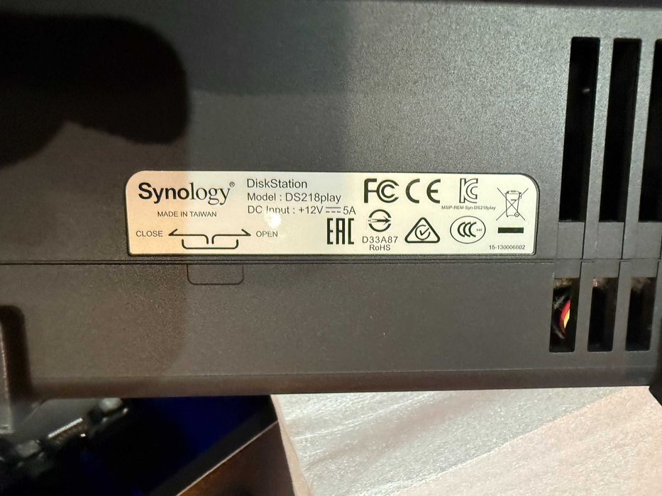 NAS Synology DS218play