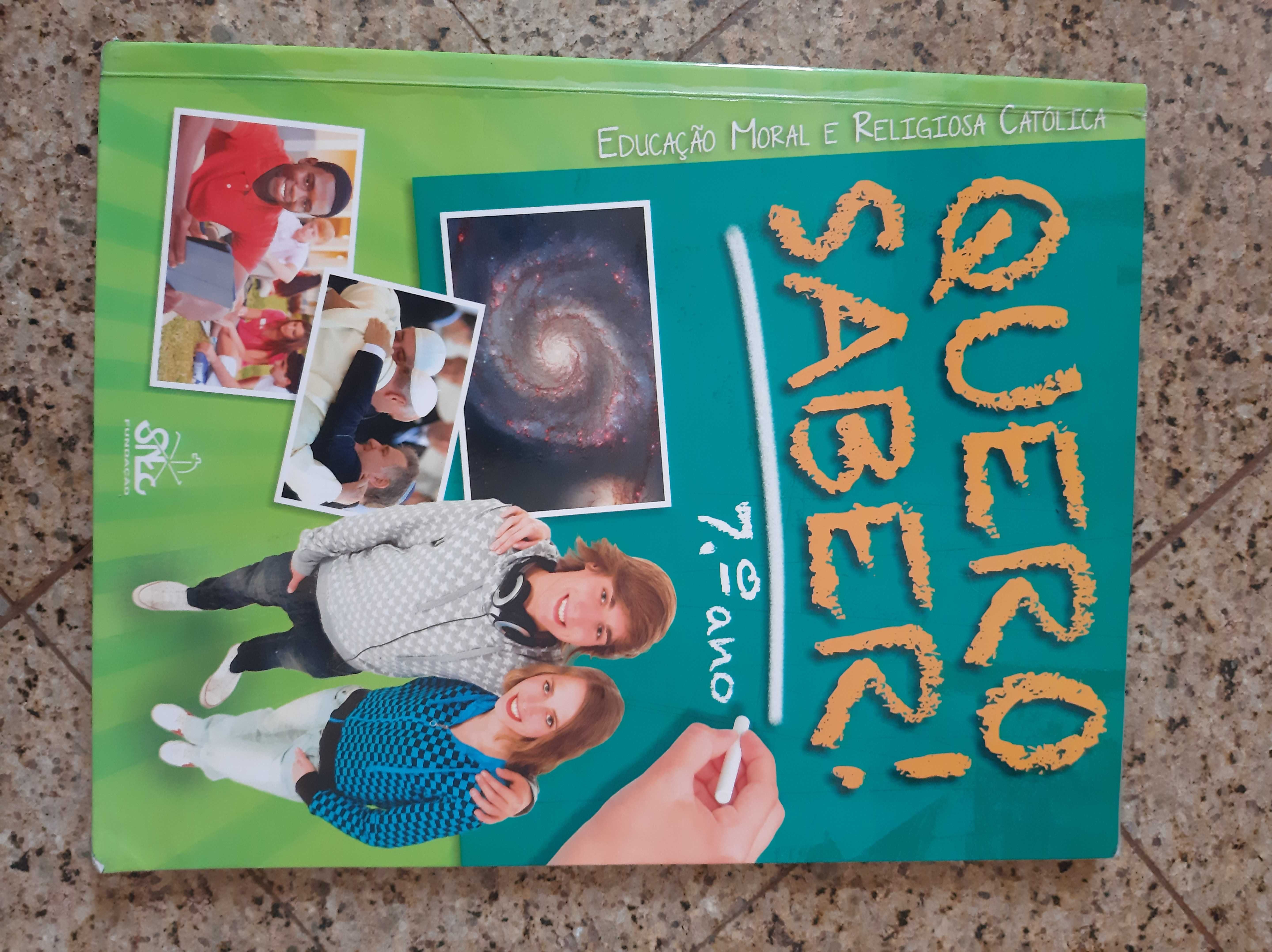 Manuais 7.º Ano, Françês, Educação Moral e Religiosa Católica