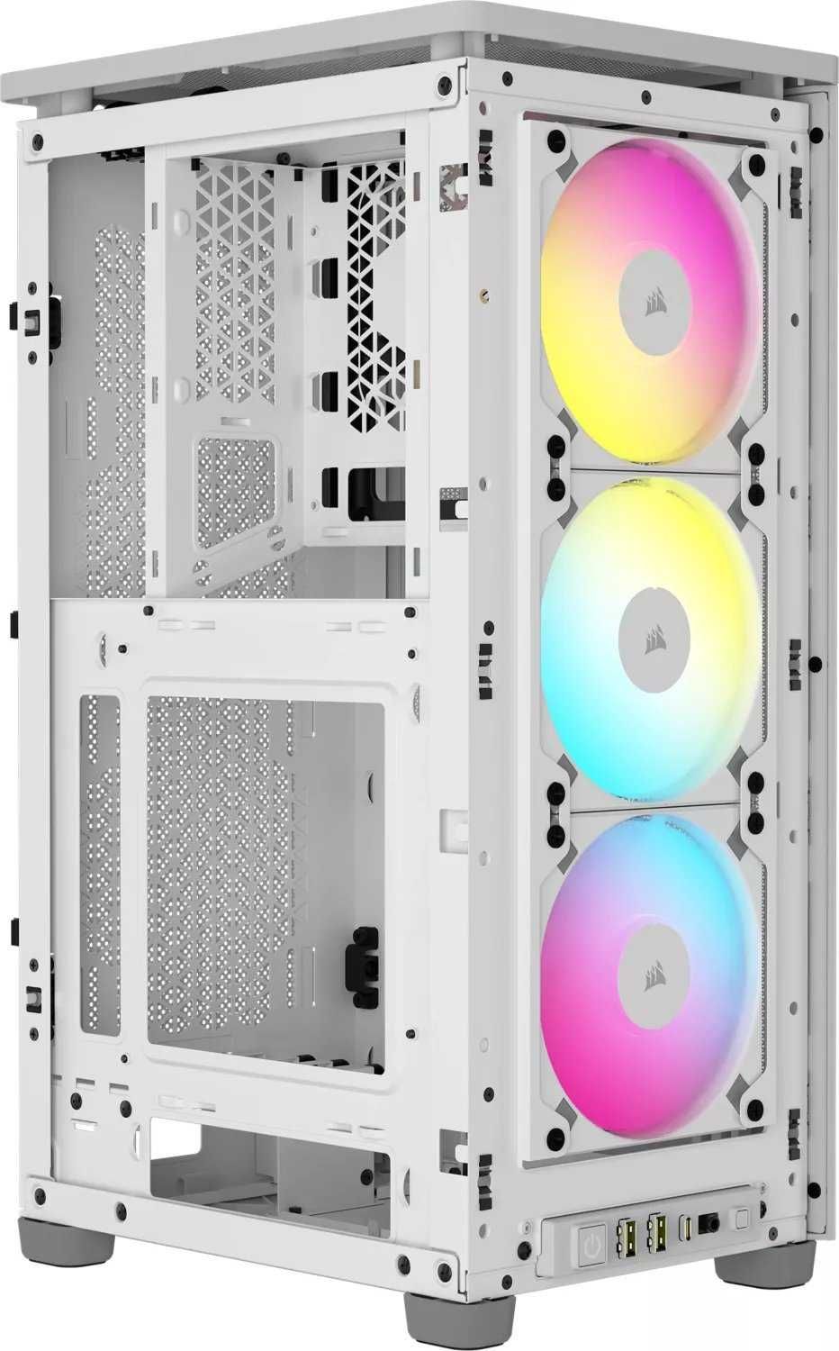 Корпус для пк Corsair iCUE 2000D RGB Airflow White компьютера игровой