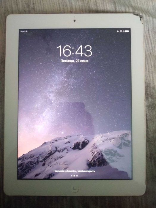 Планшет білий Apple iPad (4) 32 GB + 4G   A1459 Wi-Fi + Cellular