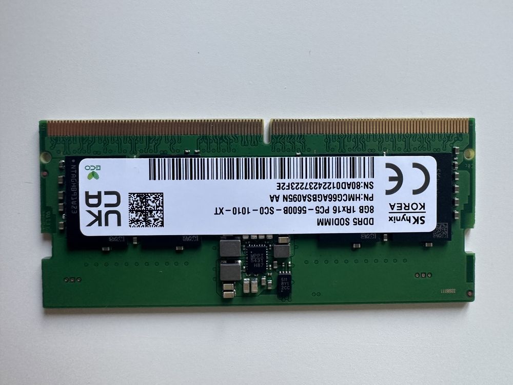 Okazja!! Pamięć RAM SK Hynix DDR5 8 GB