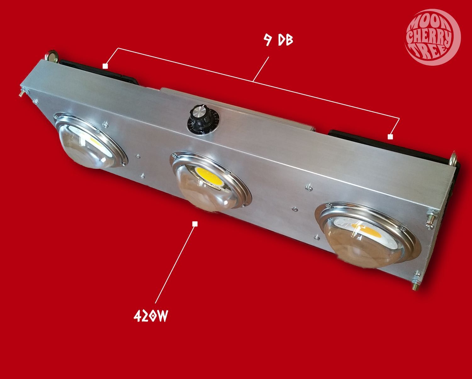 MOON CHERRY TREE Panel LED GROW CLU058 420W do uprawy rolniczej