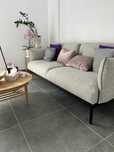 Kanapa ÄPPLARYD sofa 2-os LEJDE jasnoszary IKEA