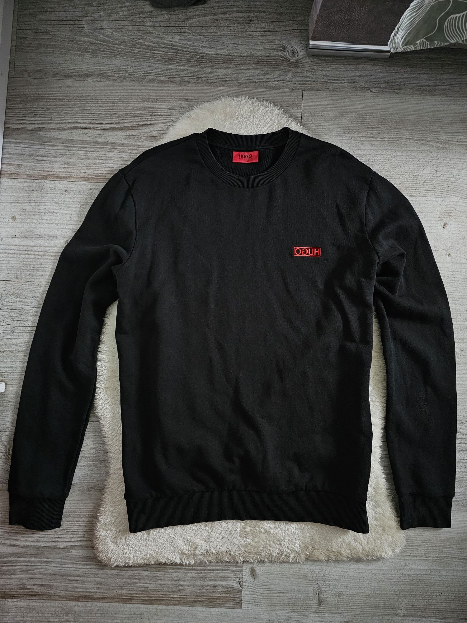 Bluza Hugo Boss Czarna Rozmiar L Crewneck Hugo