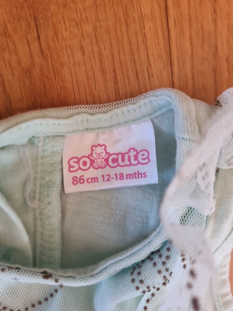 6 sukienek na lato rozmiar 80/86