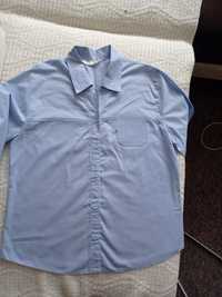 Błękitna koszula damska 38