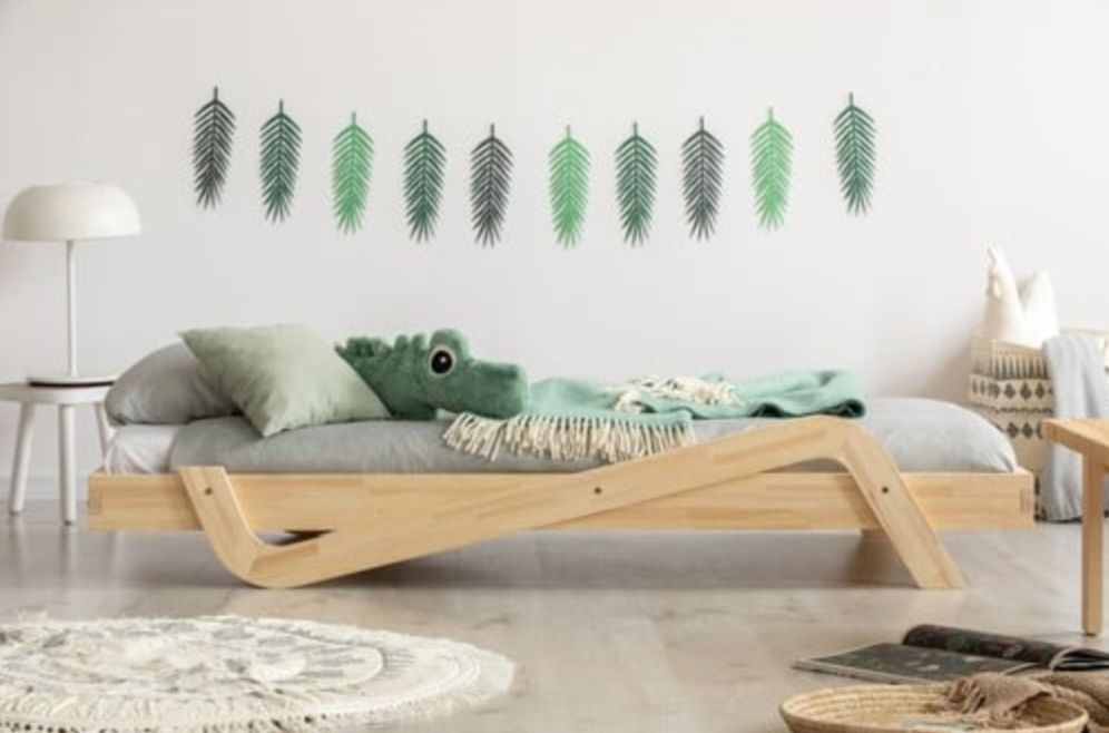 Łóżko Lite drewno Zig