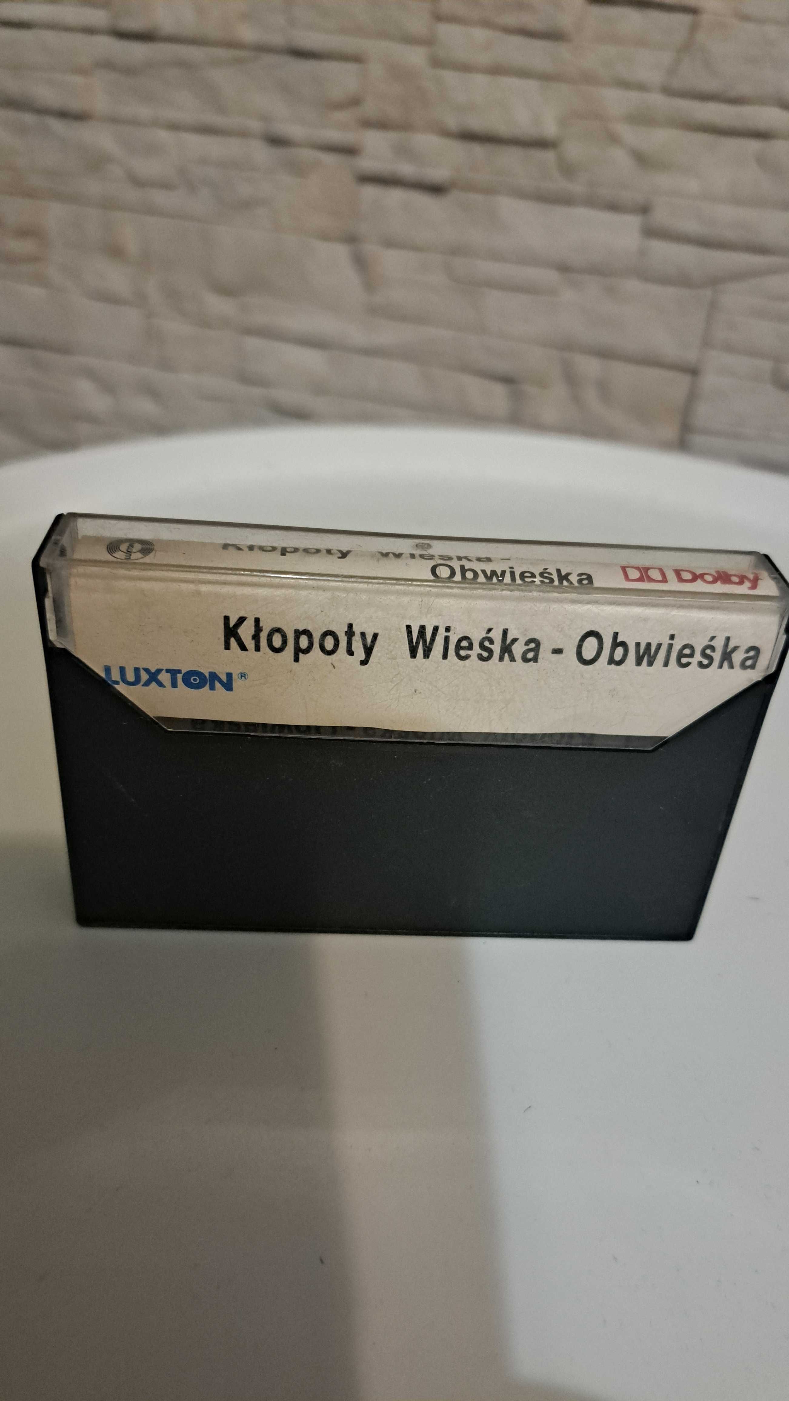 Kaseta audio Kłopoty Wieśka Obwieśka