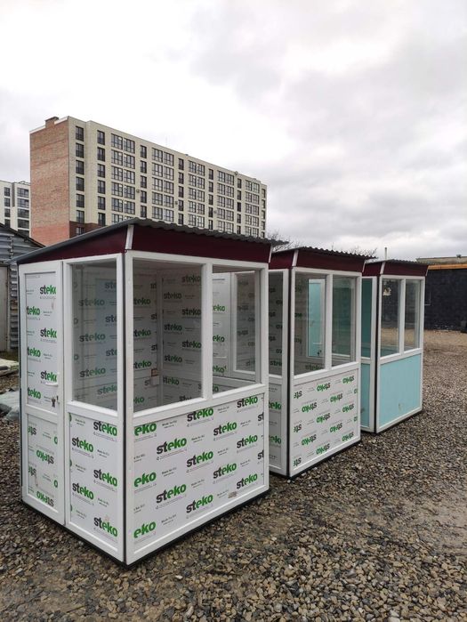 Пост охорони. Будка охорони. Битовка