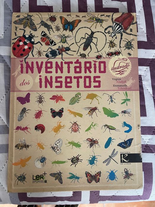 Livro Inventário dos insetos