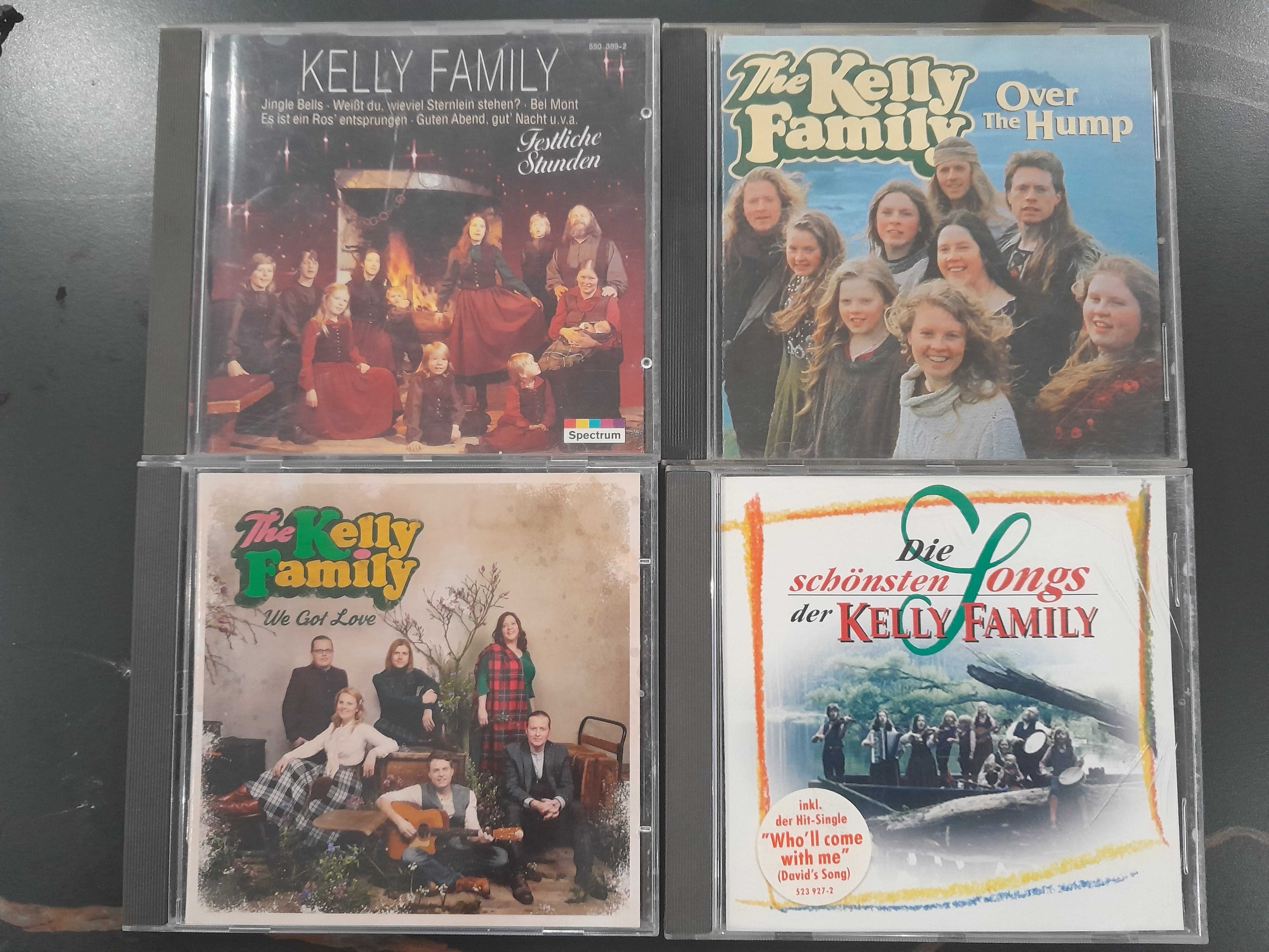 The Kelly Family zestaw czterech oryginalnych płyt CD