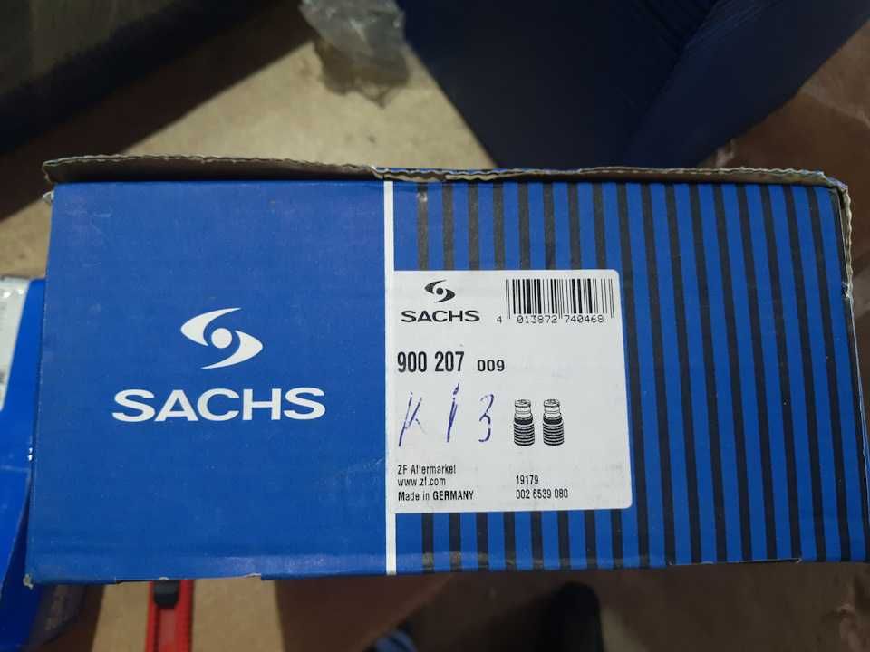 900 207 SACHS Пылезащитный комплект на Ford>Volvo> и другие...