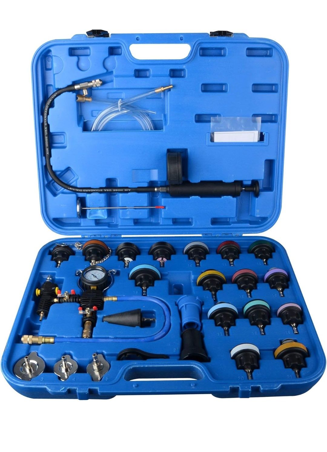 Kit teste detector de vazamento Universal do sistema de refrigeração