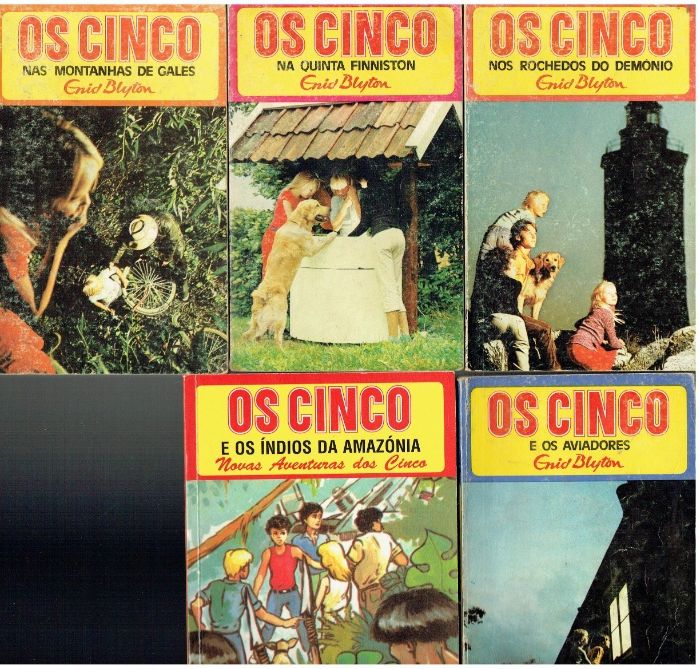 2565 Coleção Os Cinco de Enid Blyton