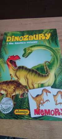Dinozaury i inne jurajskie potwory Memory Adamigo