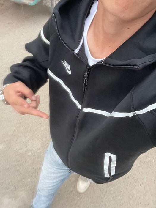 ЗИП худи Nike Tech Fleece Reflective