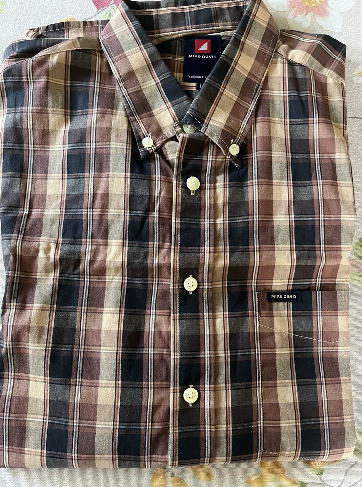 Camisa xadrez Mike Davis