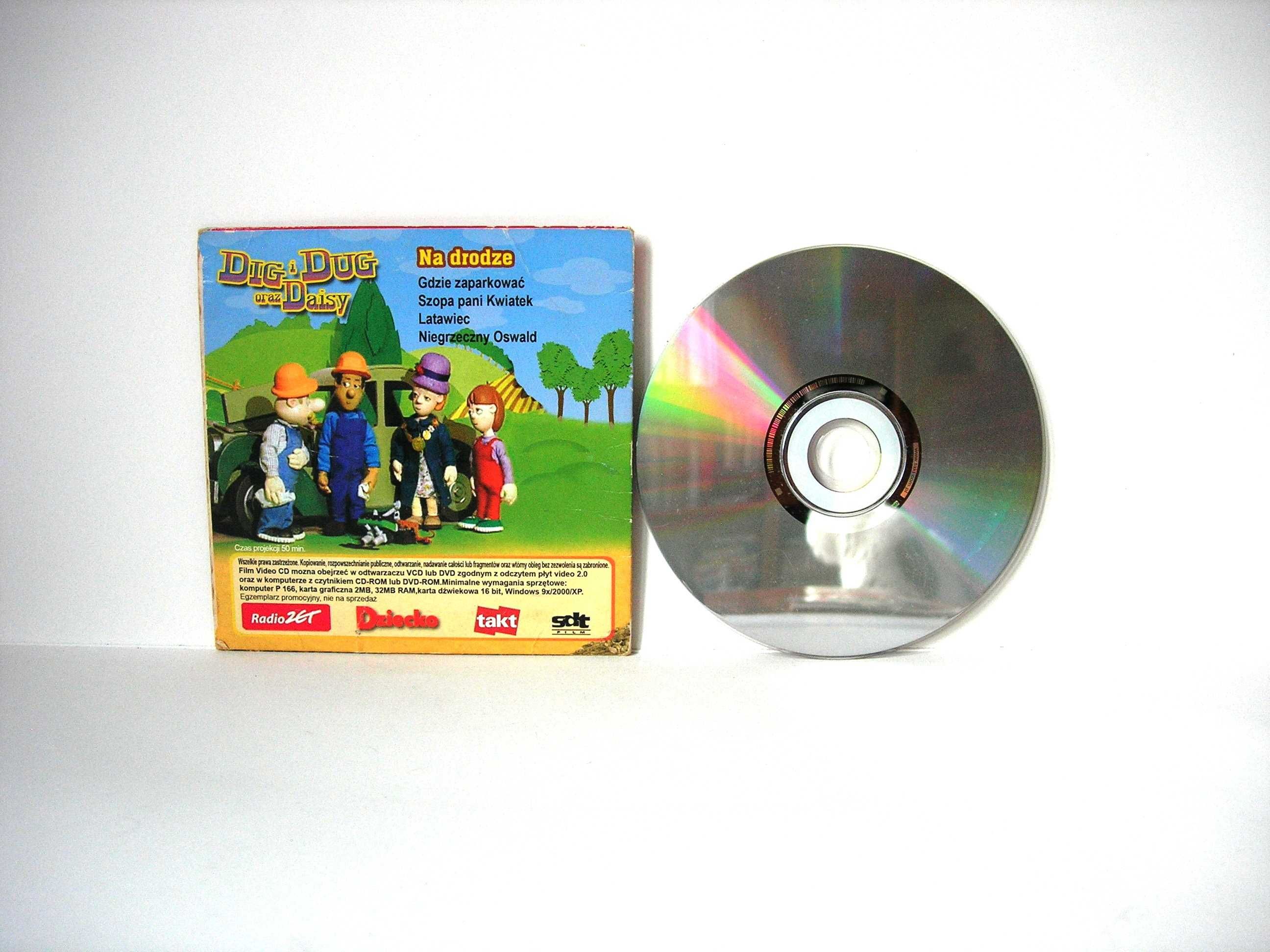 "Dig i Dug oraz Daisy na drodze" bajka CD Video Fliks Films 1997