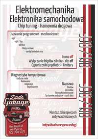 Chip tuning podniesienie mocy-hamownia EGR DPF elektryka samochodowa