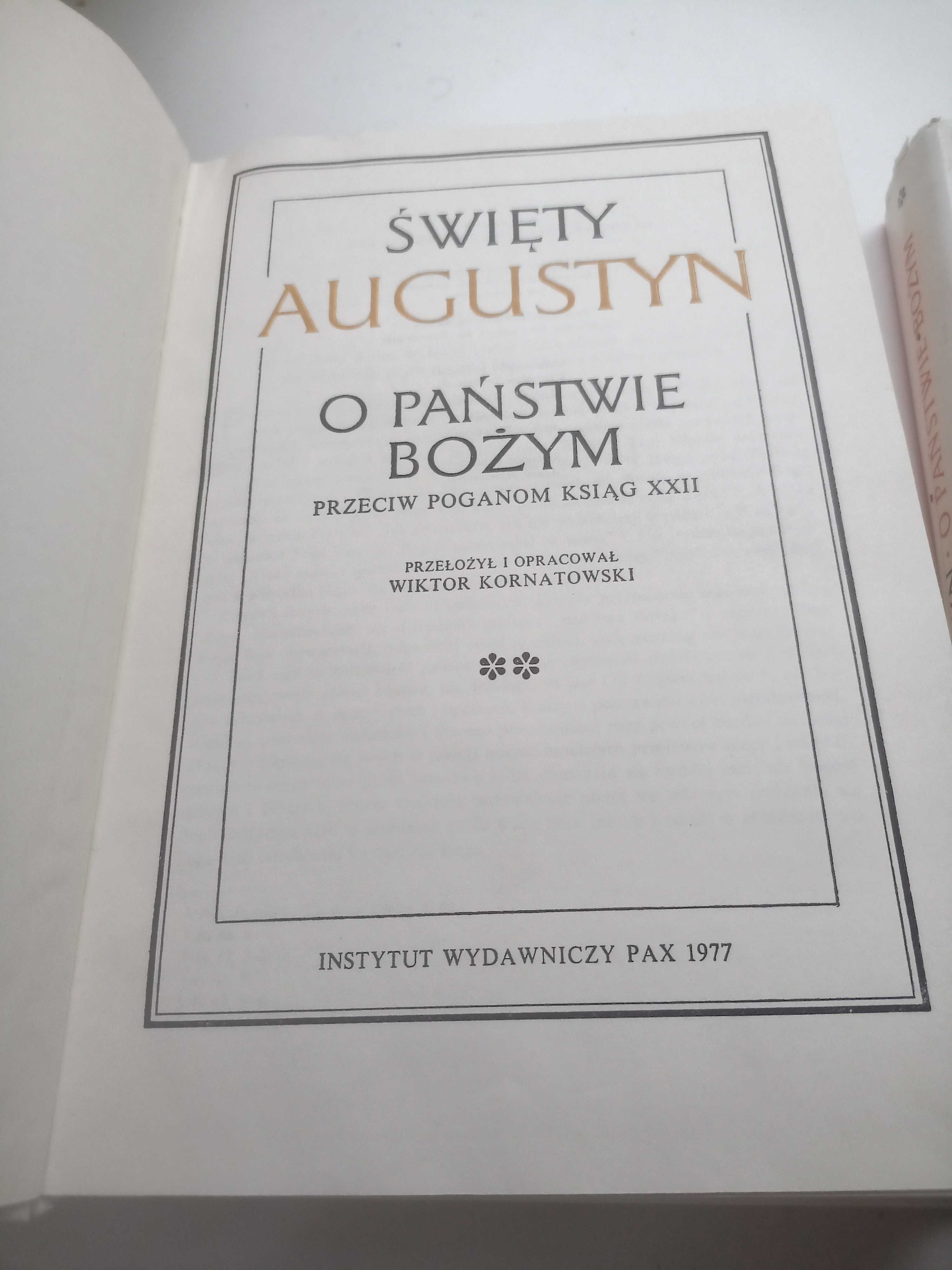 Św. Augustyn O państwie bożym