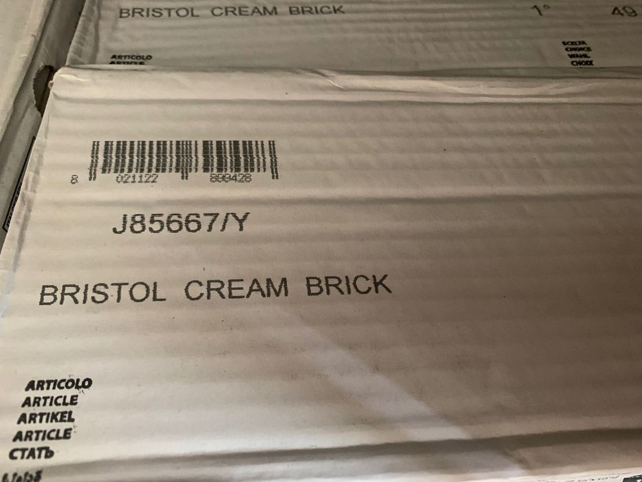 Płytka cegła beżowa Rondine Bristol Cream 6x25cm