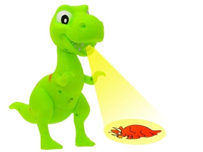 dinozaur t-rex rzutnik projektor + pisaki ta0048