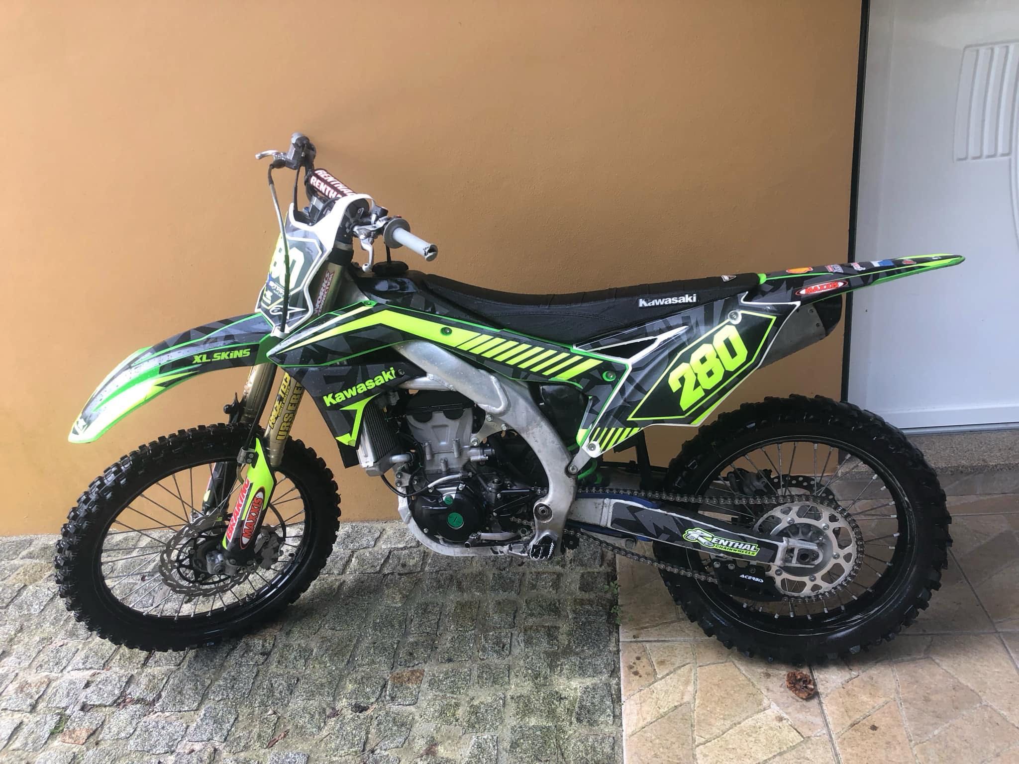 Kawasaki kxf 450 de 2018
