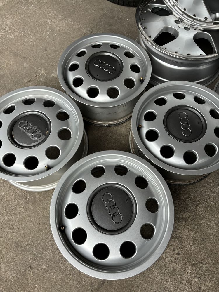 Ładne 5x100x57,1  15" Audi - montaż, gwarancja i faktura