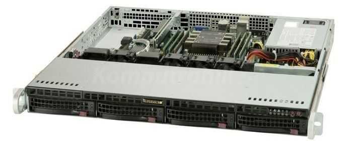 Serwer Supermicro CSE-813MFTQC-350CB2 + X11SCL-F  + Xeon E-2136