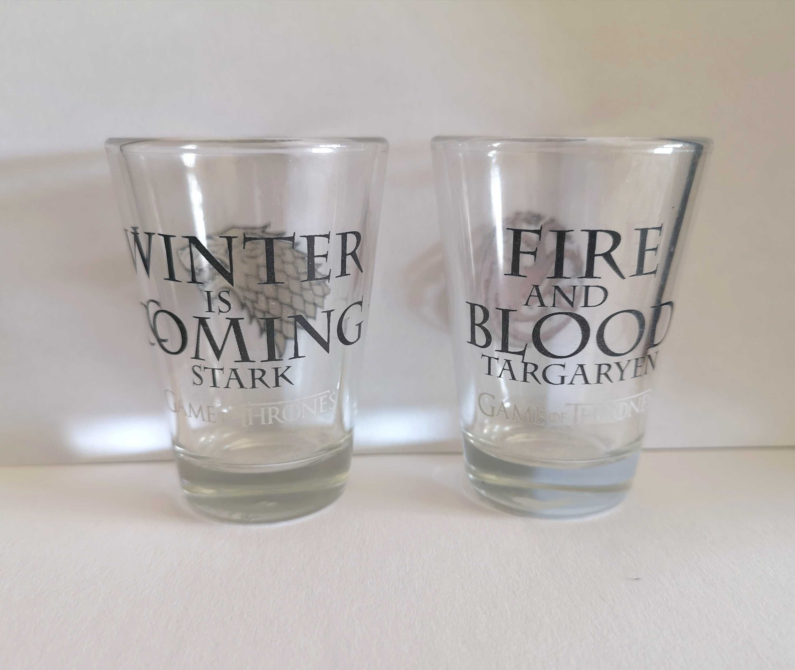 Conjunto de dois copos de shot Game of Thrones