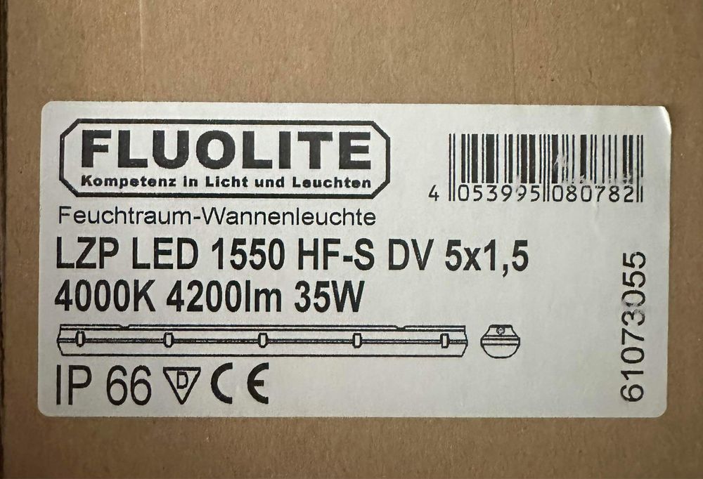 Lampa świetlówka jarzeniówka LED ze zintegrowanym czujnikiem ruchu