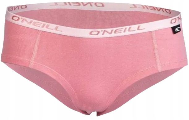 O'neill Hipster With Design 2-Pack Jasnoróżowy Xl - Majtki Damskie