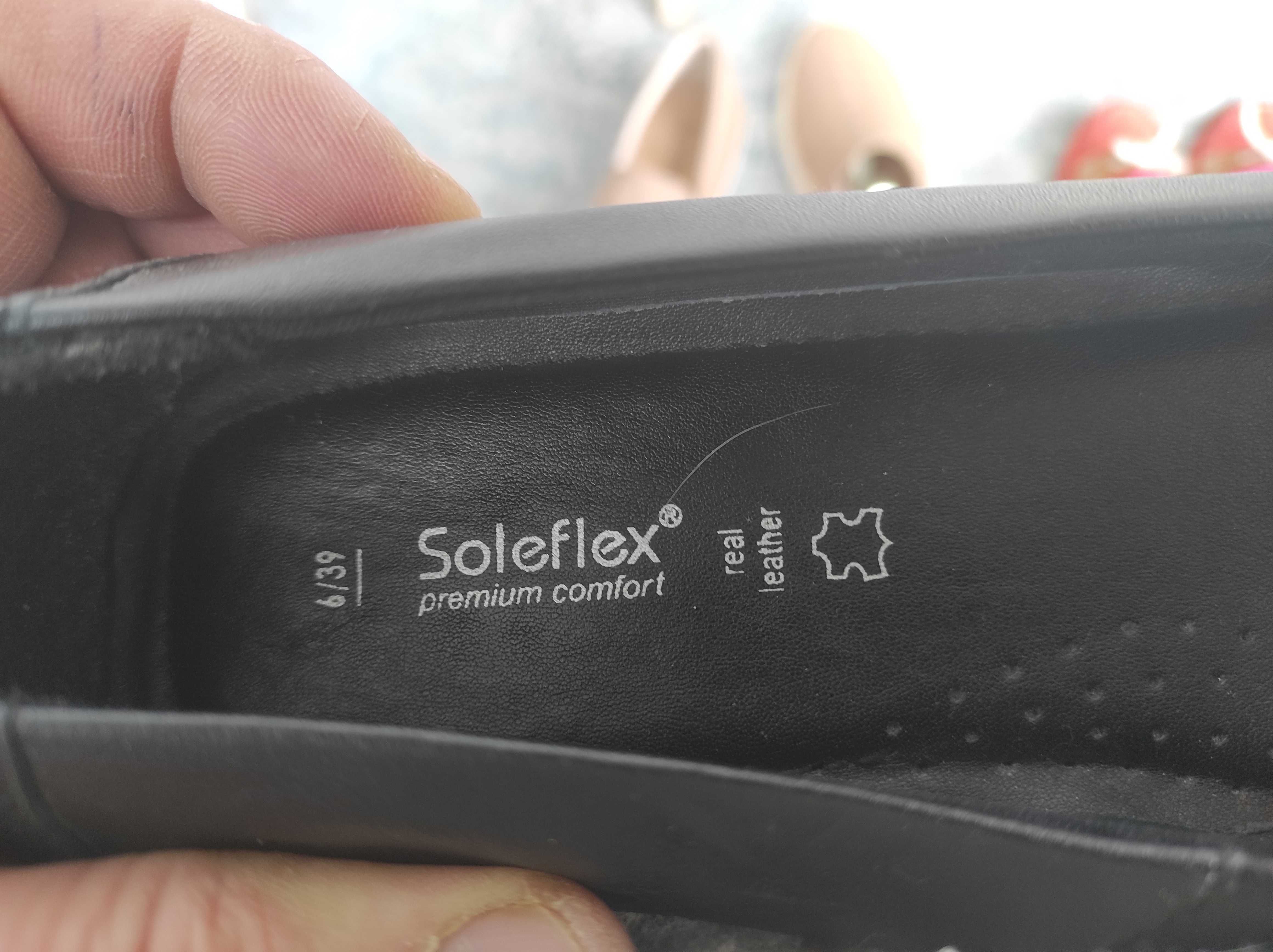 Туфли кожанние Soleflex premium comfort р.39