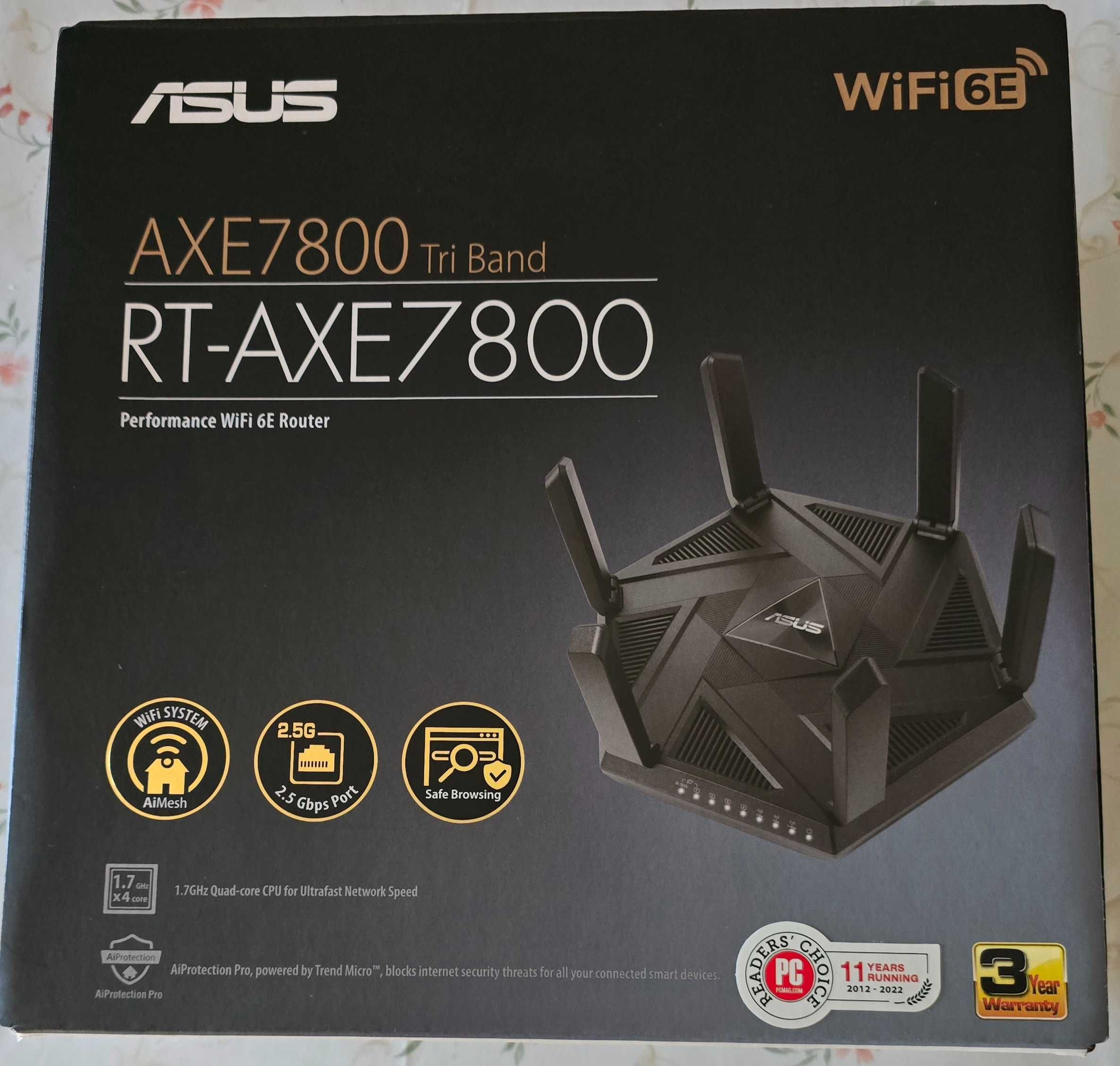 ASUS RT-AXE7800 Router WiFi 6E