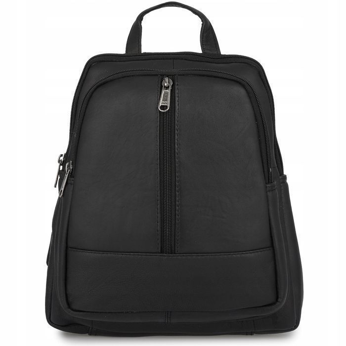 Czarna nerka ładna skórzana przez ramię crossbody męska modna torba