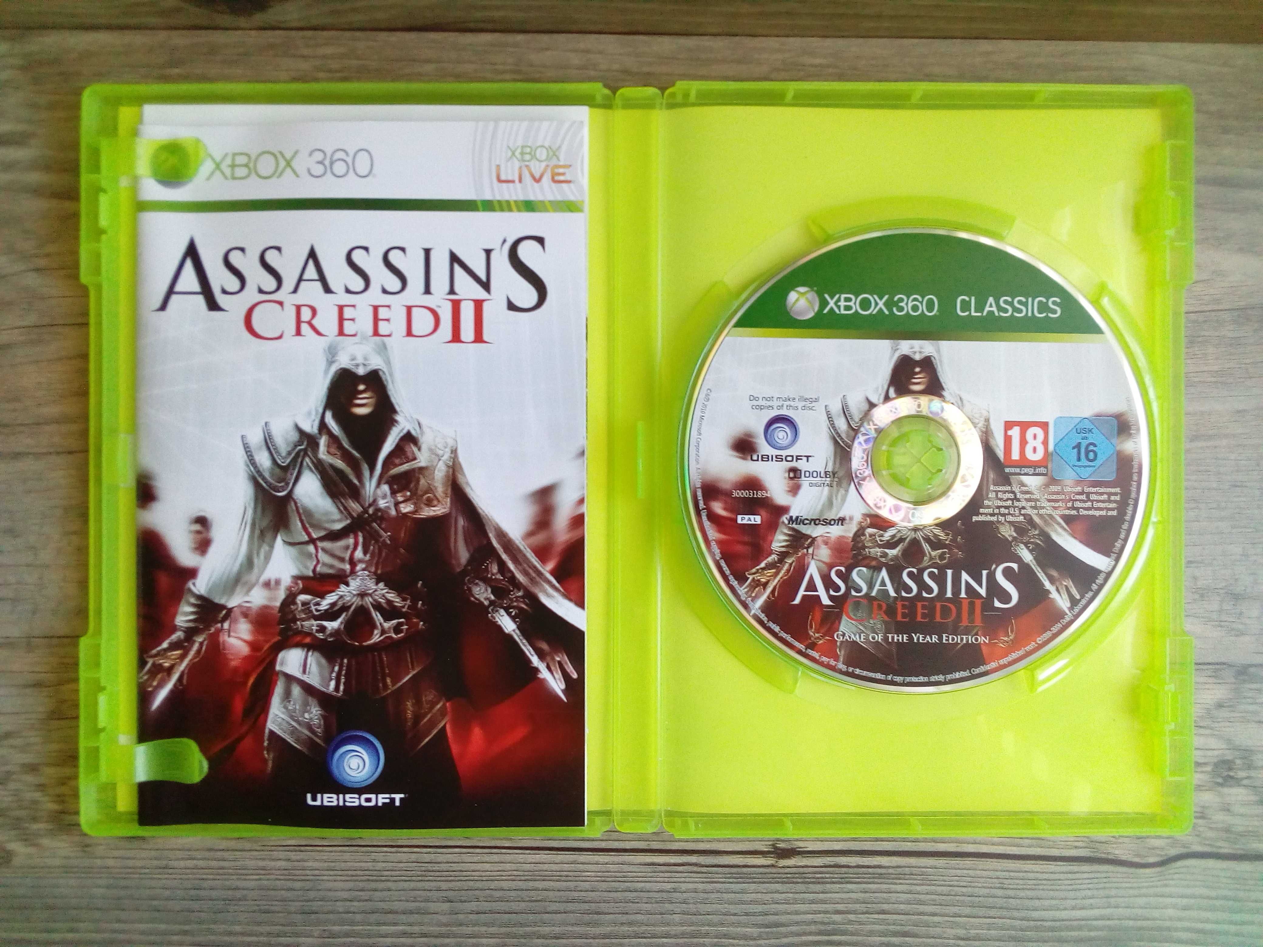 gra Assassin's Creed II X-BOX 360