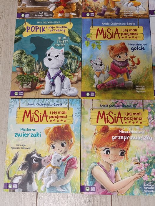Zestaw książek Misia i jej mali pacjenci
