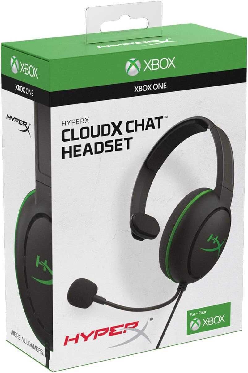 SELADOS! HyperX Cloud Chat para Xbox – AURICULARES de Gaming