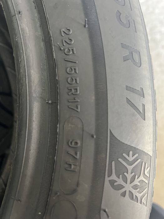 225/55/17 R17 Michelin Alpin 6 4шт новые