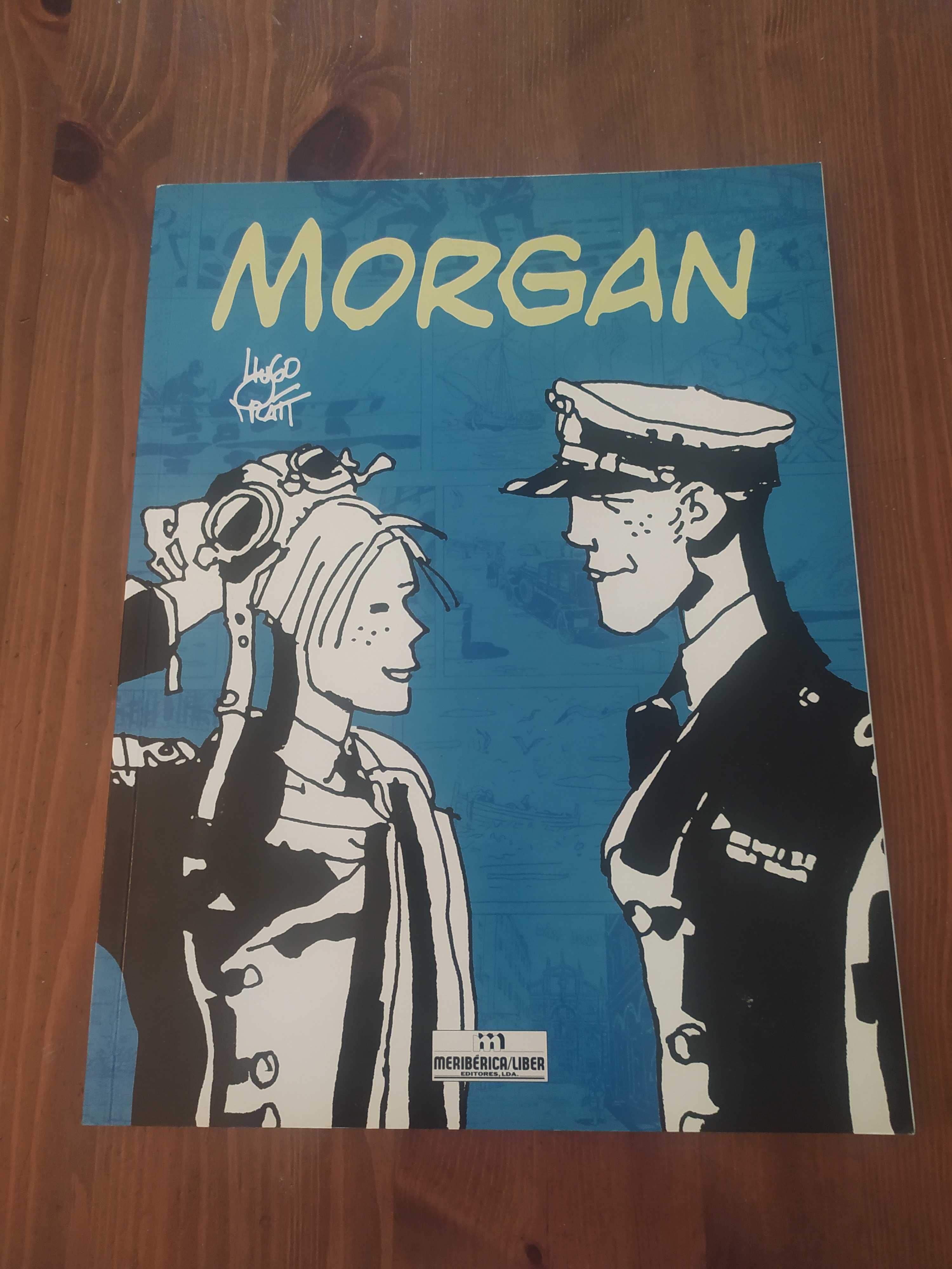 Livro Morgan de Hugo Pratt