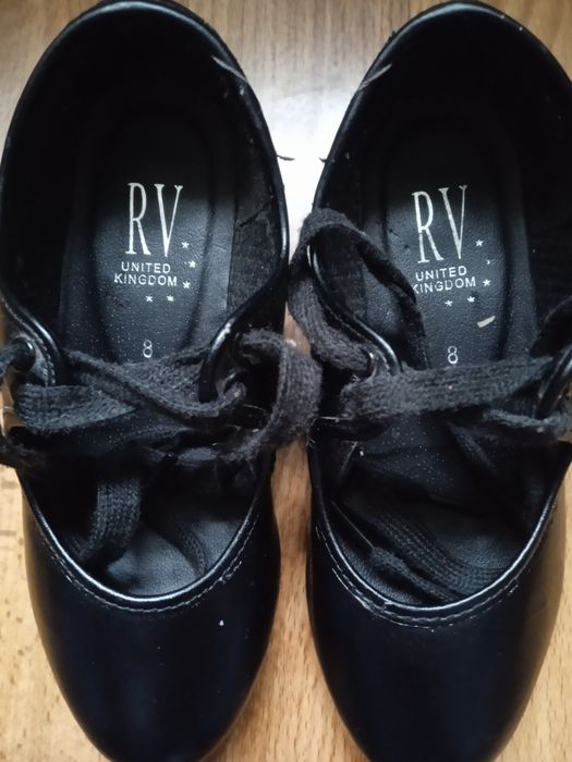 Roch valley туфлі дитячі для танців степ танцювальні туфельки чорні ба