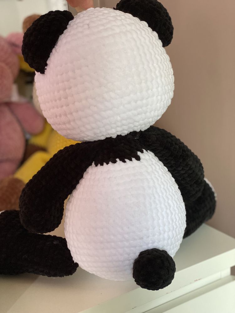 Панда іграшка ручна робота
