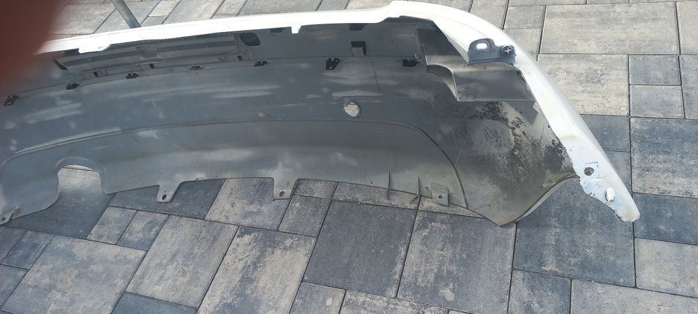 Citroen c3 02-10 zderzak tyl tylny bialy ewp
