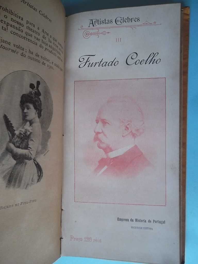 Artistas Célebres Coleção completa de 1899