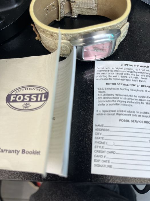 США! Годинник жіночий женские часы fossil кожа оригинал