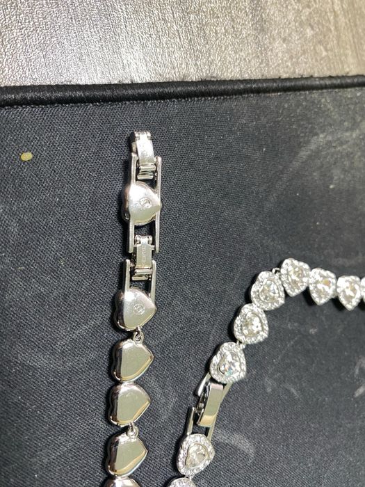 Colar e pulseira Swarovski