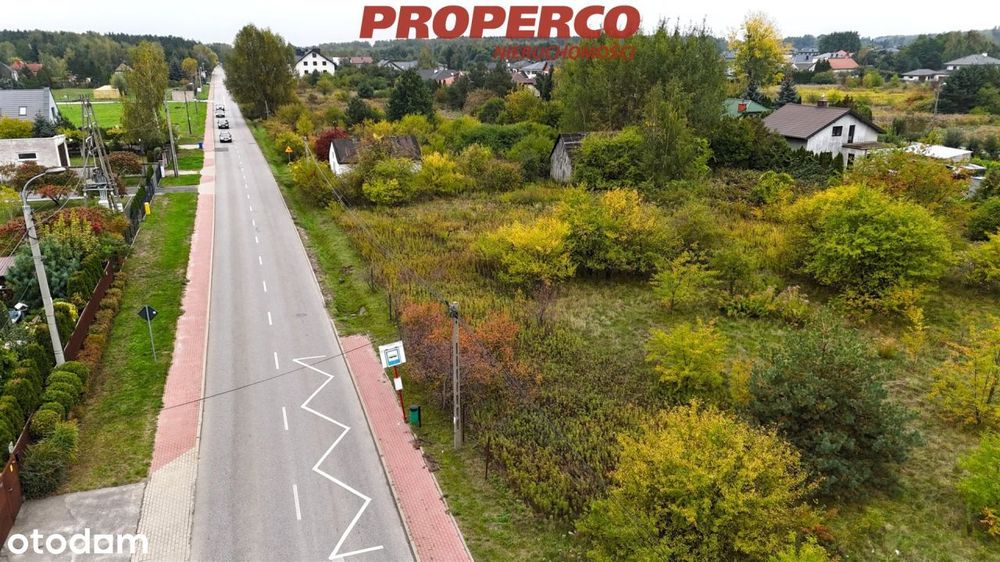 Działka 1328 m2, Kajetany gm. Nadarzyn