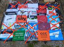 Sacos/sacas de ciclismo de equipas pro-tour